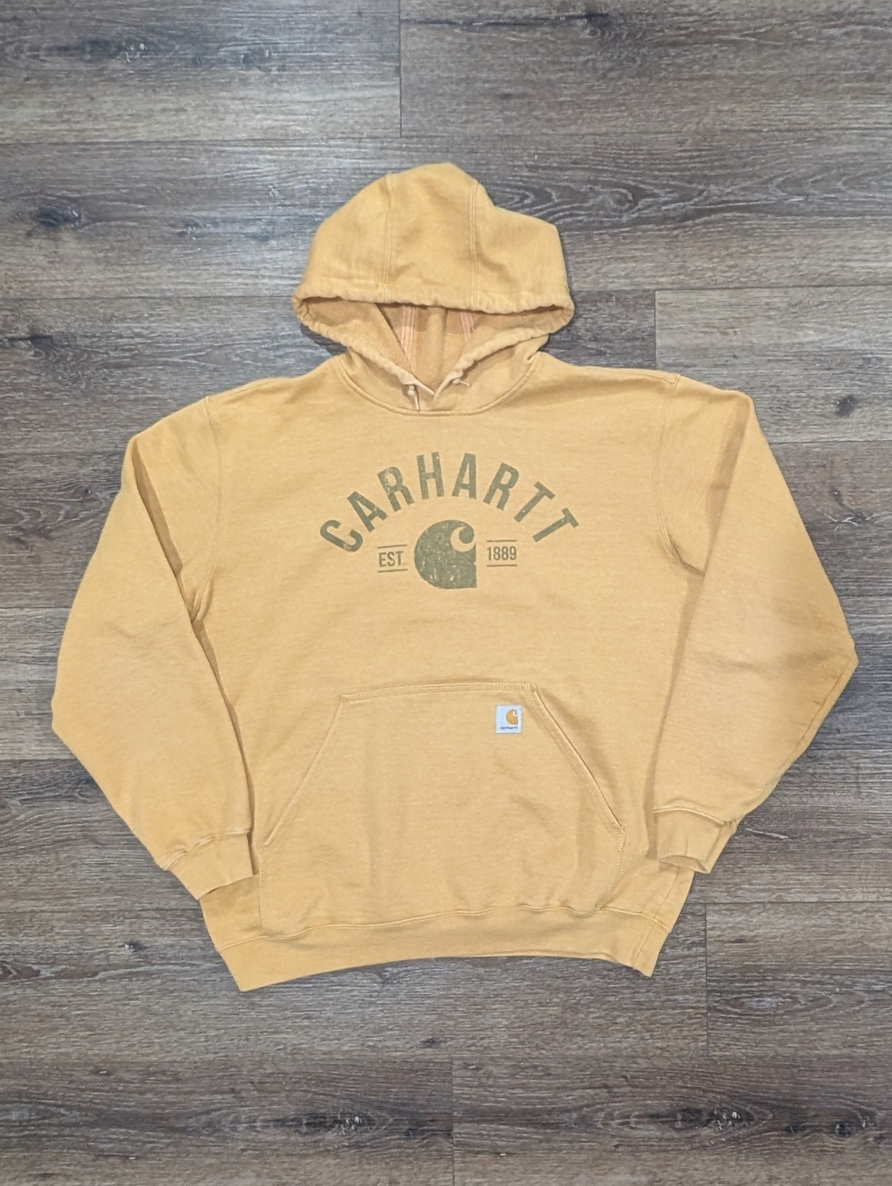 Carhartt est. 1889 logo hoodie - SIZE L